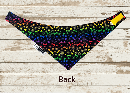Lulu London Love is Love Custom Reversible Dog Bandana