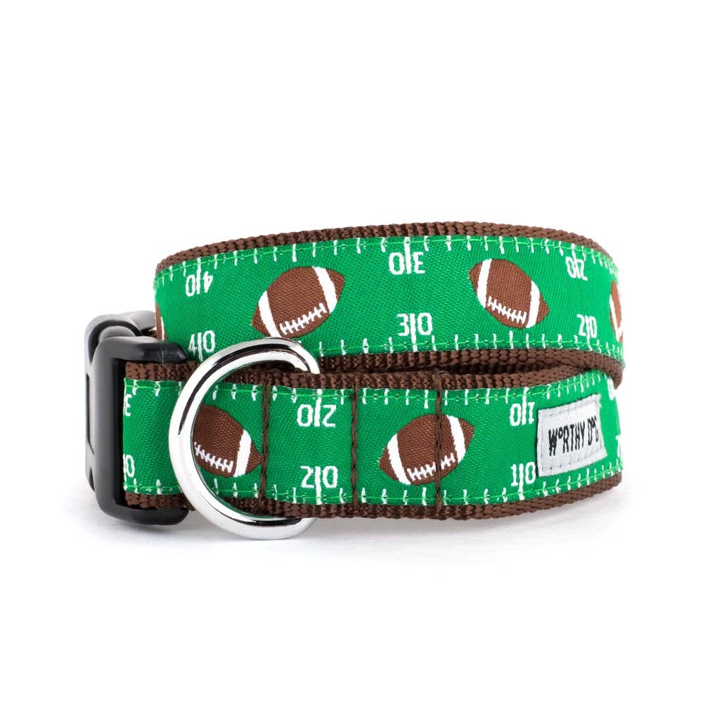 The Worthy Dog - Football Field Collar