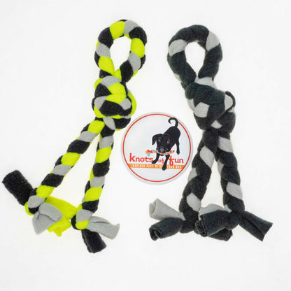 Knots of Fun Polartec Fleece Braided Tug Toy