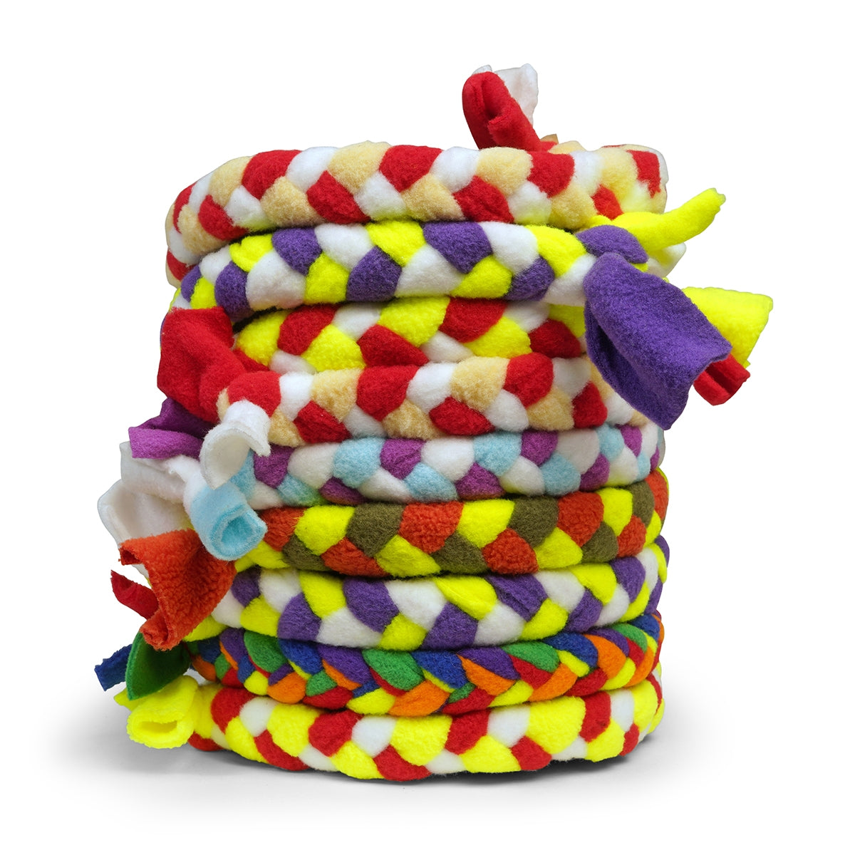 Knots of Fun Follow-Me Polartec Fleece Braided Dog Toy