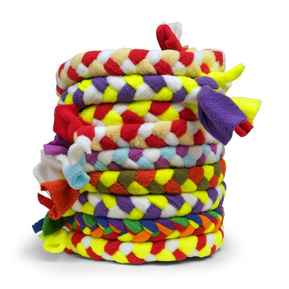 Knots of Fun Follow-Me Polartec Fleece Braided Dog Toy