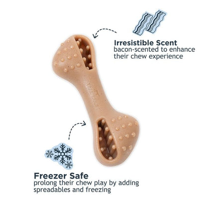 Tall Tails Freeze and Fill Chew Bone Dog Toy