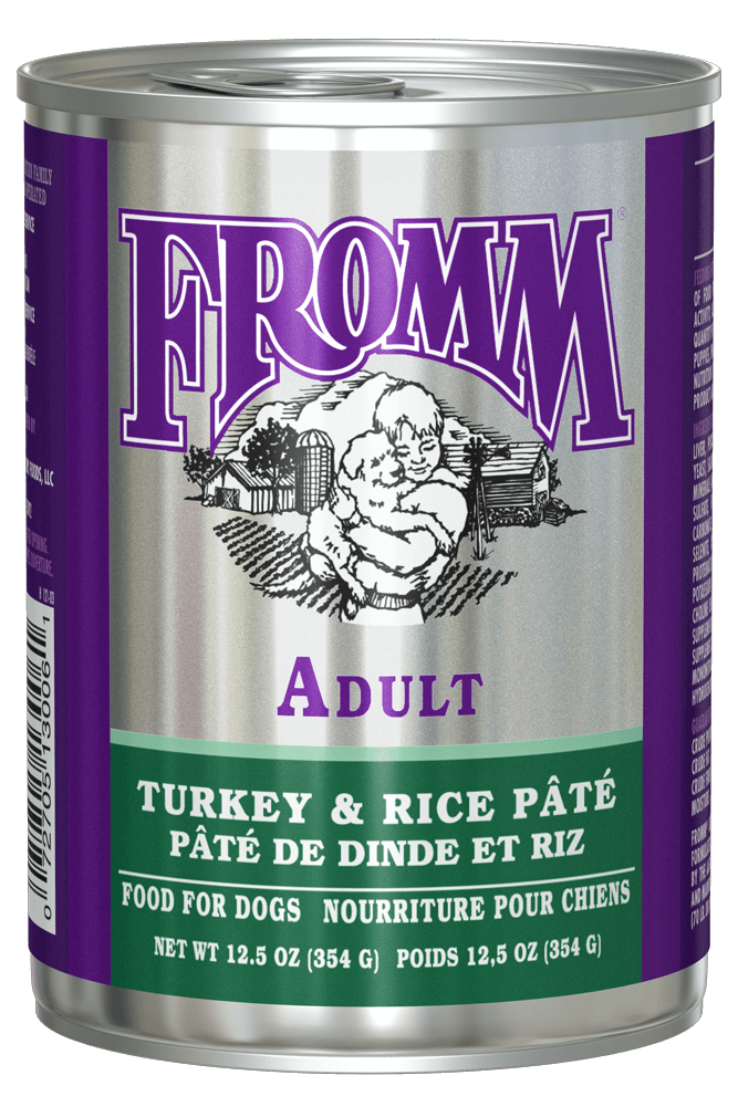 Fromm Classic Adult Turkey & Rice Pate Wet Dog Food