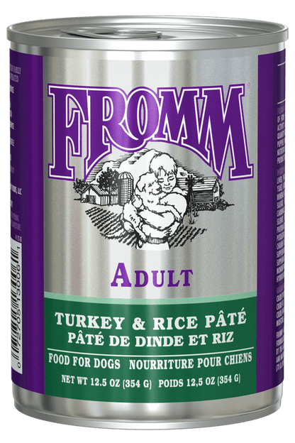 Fromm Classic Adult Turkey & Rice Pate Wet Dog Food