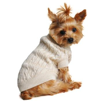 Doggie Design Combed Cotton Dog Sweater