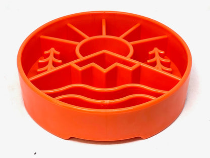 SodaPup Enrichment Slow Feeder Bowl, Great Outdoors