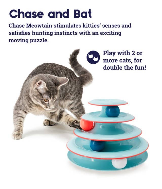 Catstages Cat Chase Meowtain Cat Track Toy