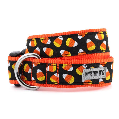 The Worthy Dog - Candy Corn Collar