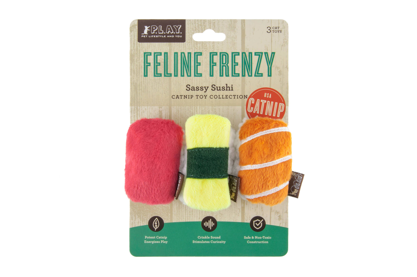 P.L.A.Y. Feline Frenzy - Sassy Sushi
