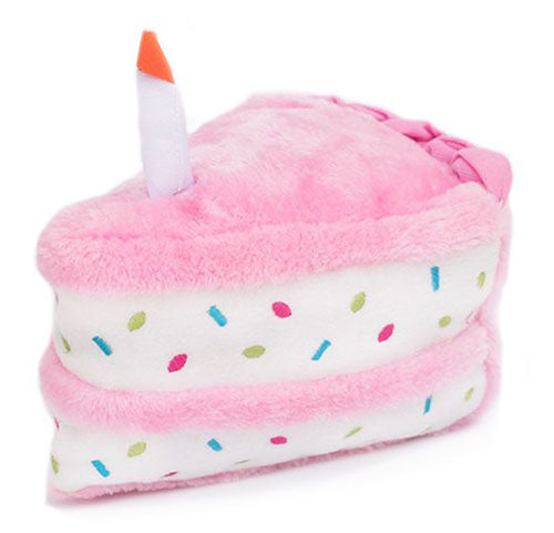 ZippyPaws Birthday Cake Dog Toy