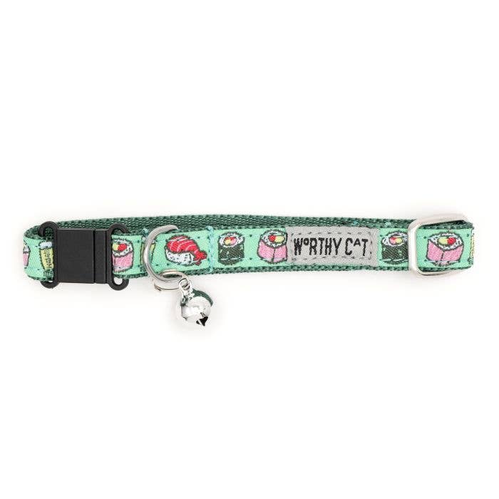 The Worthy Dog - Sushi Cat Collar