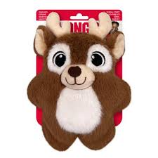 KONG Holiday Snuzzles Reindeer Dog Toy Medium