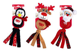 KONG Holiday Wubba™ Dog Toy Assorted Large
