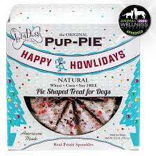 Lazy Dog Happy Howlidays Pup-PIE Dog Treat 5oz