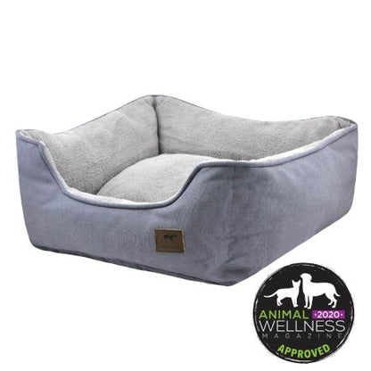 Tall Tails Bolster Dog Bed, Charcoal