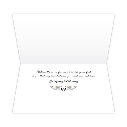 Dog Speak "A Loyal Companion" Sympathy Card