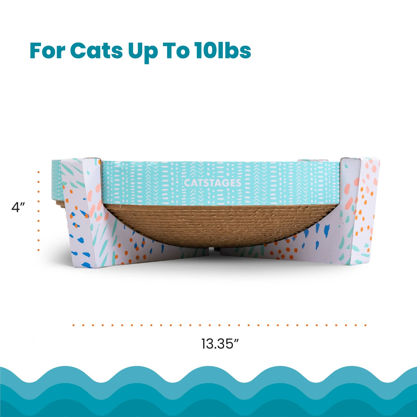 Catstages Cat Scratch Snuggle and Rest Scratcher