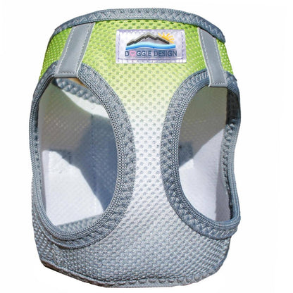 American River Ombre Dog Harness - Limestone Gray
