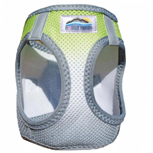 American River Ombre Dog Harness - Limestone Gray