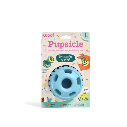 Woof Party Pupsicle Dog Treat Dispenser Toy
