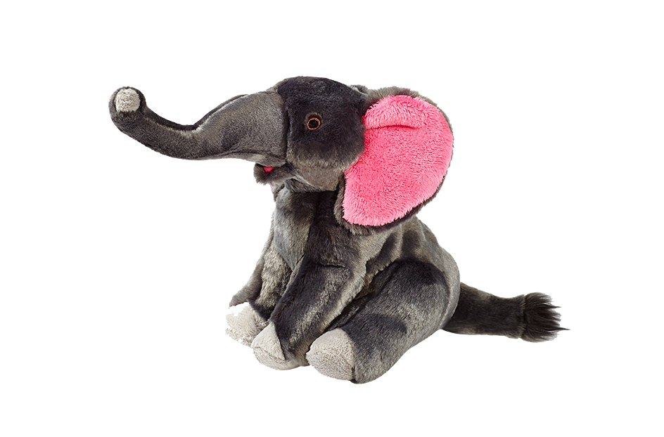 Fluff & Tuff Dog Edsel Elephant Plush Toy