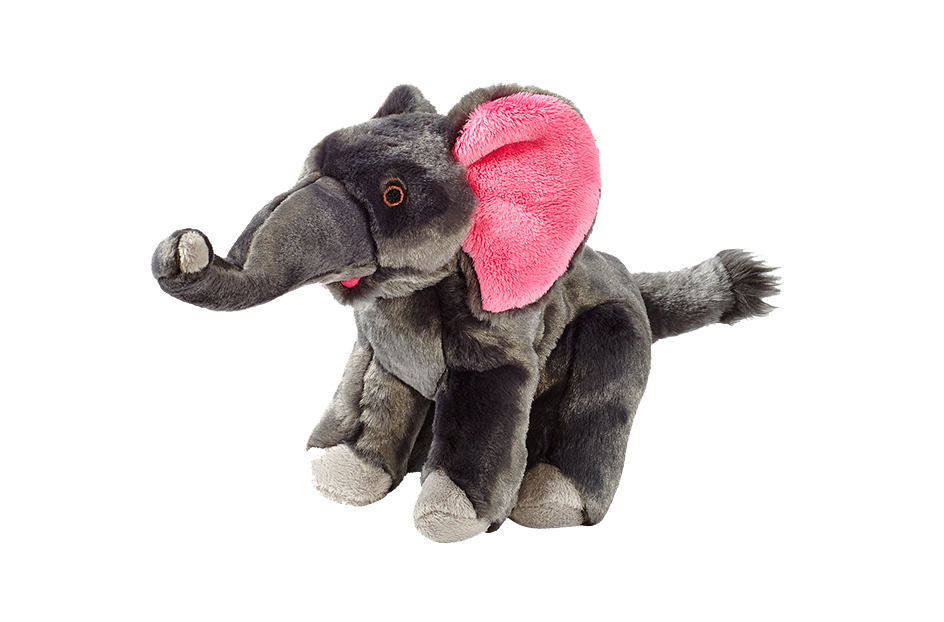 Fluff & Tuff Dog Edsel Elephant Plush Toy