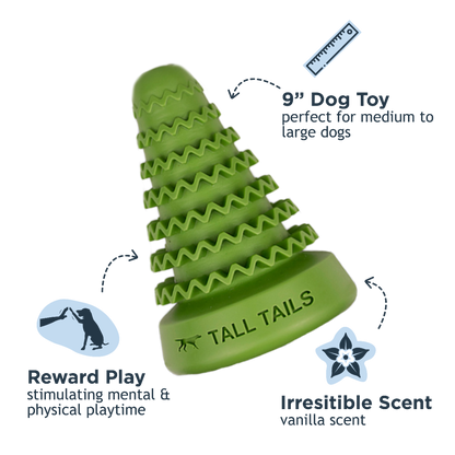 Tall Tails Dog Evergreen Tree Reward Toy