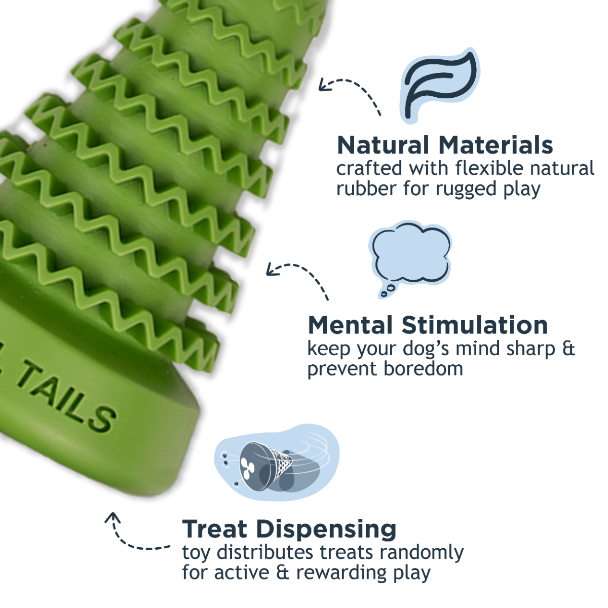 Tall Tails Dog Evergreen Tree Reward Toy
