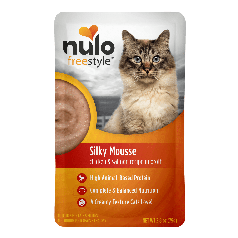 Nulo Cat Freestyle Silky Mousse Chicken and Salmon Wet Food