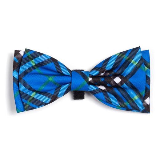 The Worthy Dog - Bias Plaid Bow Tie