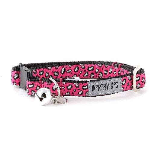 The Worthy Dog - Cheetah Cat Collar