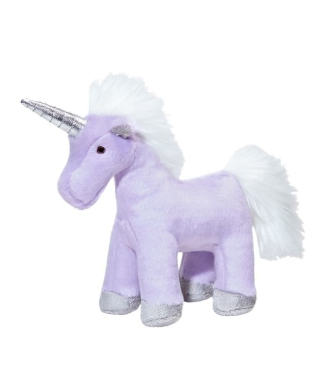 Fluff & Tuff Dog Violet Unicorn Plush Toy