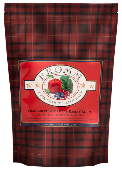 Fromm Dog Four-Star Highlander Beef Dry Food