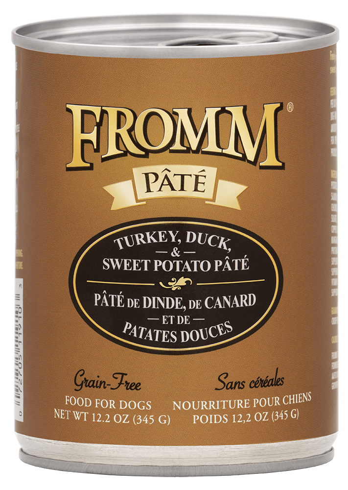 Fromm Pate Turkey, Duck & Sweet Potato Wet Dog Food