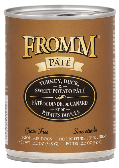 Fromm Pate Turkey, Duck & Sweet Potato Wet Dog Food