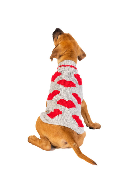 Chilly Dog Hearts Dog Sweater