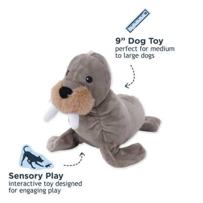 Tall Tails Dog Animated Walrus Toy