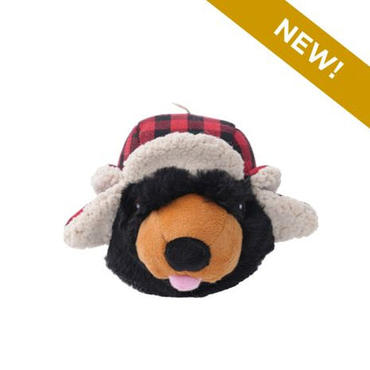 Tall Tails 2-in-1 Hunter Hat Bear Fetch Ball Dog Toy