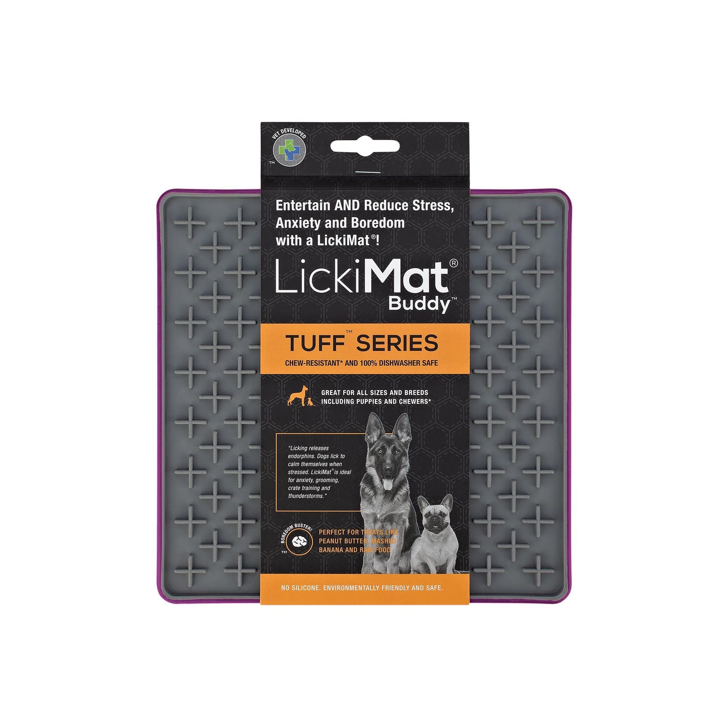 LickiMat Dog Tuff Buddy Slow Feeder