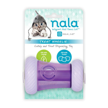 Nala Cat Wheelie Drum Treat Dispenser