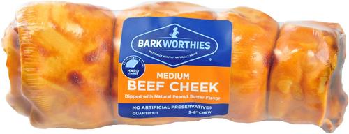 Barkworthies Peanut Butter Cheek Roll Treat