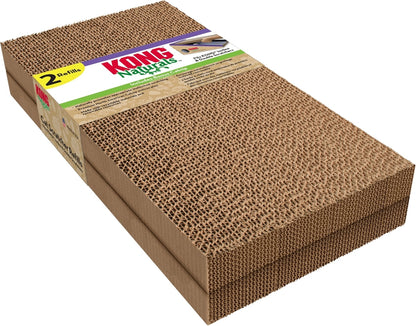 KONG Naturals Cat Scratcher Refill, 2-pack