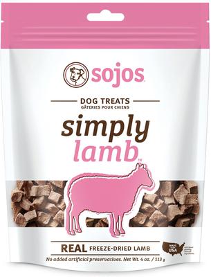 Sojos Simply Lamb Freeze-Dried Dog Treats