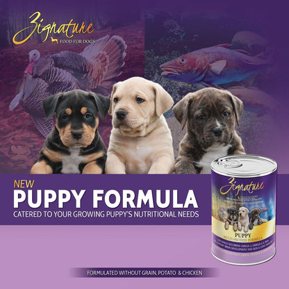 Zignature Puppy Formula Pate Canned Wet Dog Food