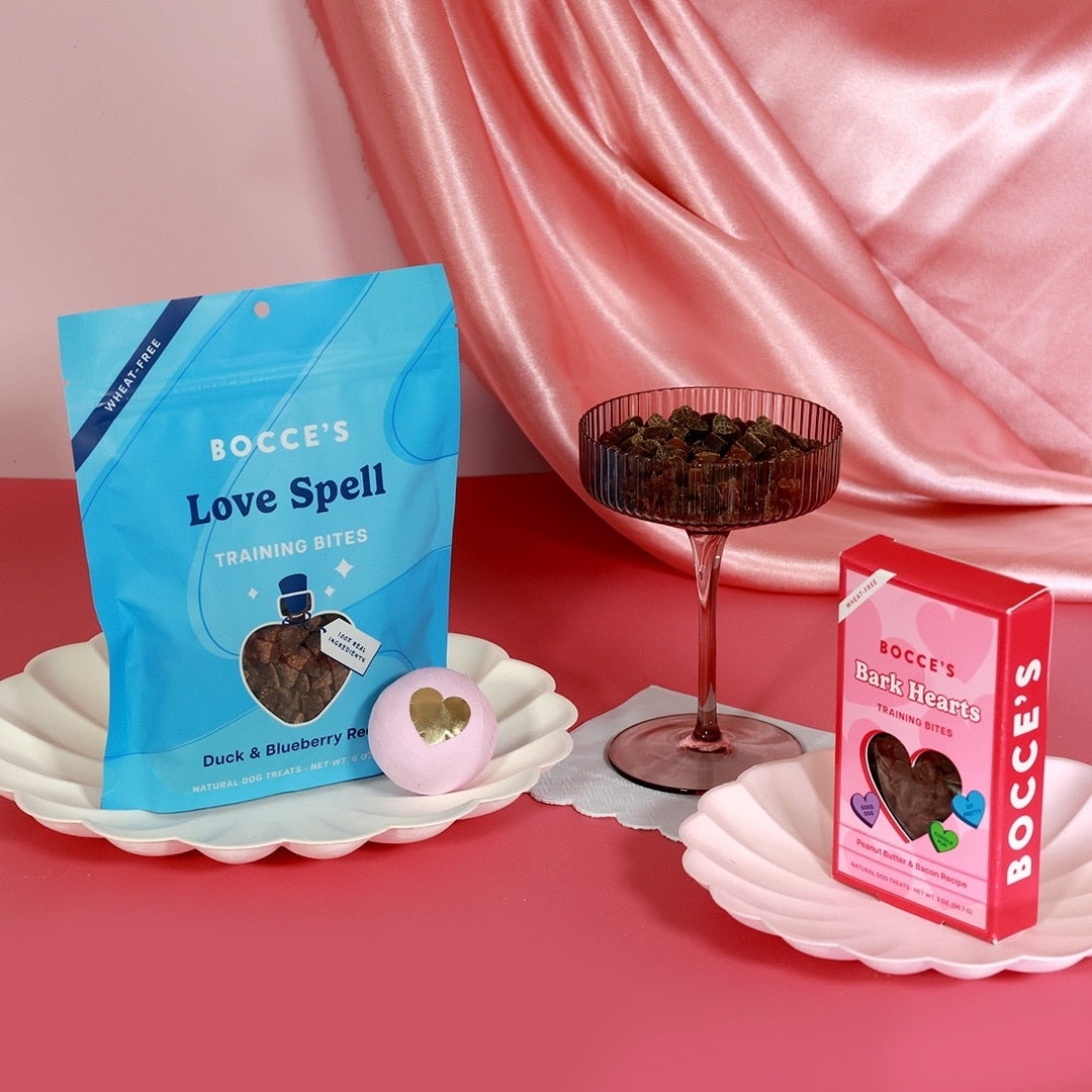 Bocce's Bakery Love Spell Training Bites Limited Ingredient Soft & Chewy Dog Treats, 6 oz.