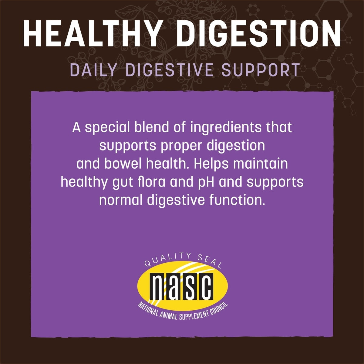 Earth Animal Apothecary Healthy Digestion Digestive Nutritional Probiotic Powder Supplement for Dogs & Cats