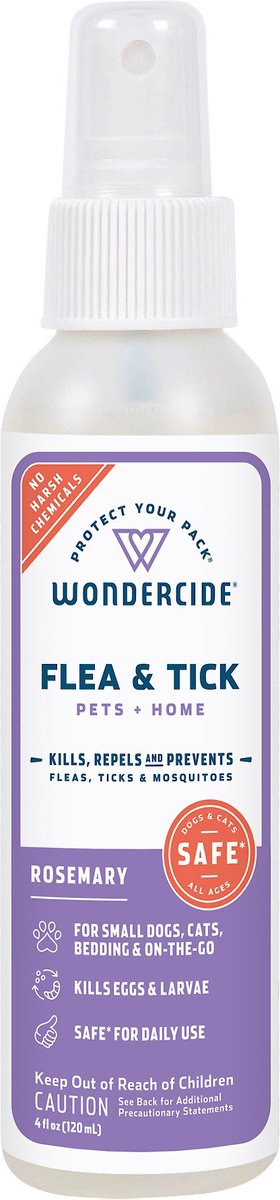 Wondercide Natural Flea & Tick Spray for Pets + Home, Rosemary