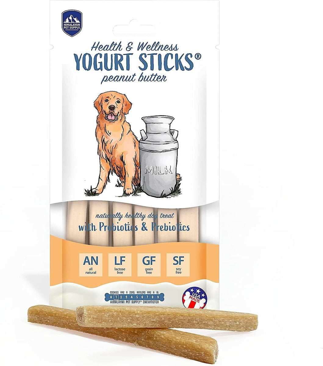 Himalayan Dog Yogurt Stick Treats, Peanut Butter
