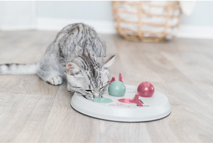 TRIXIE Cat Activity Hide N' Slide Flip Board Cat Toy