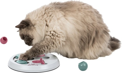 TRIXIE Cat Activity Hide N' Slide Flip Board Cat Toy